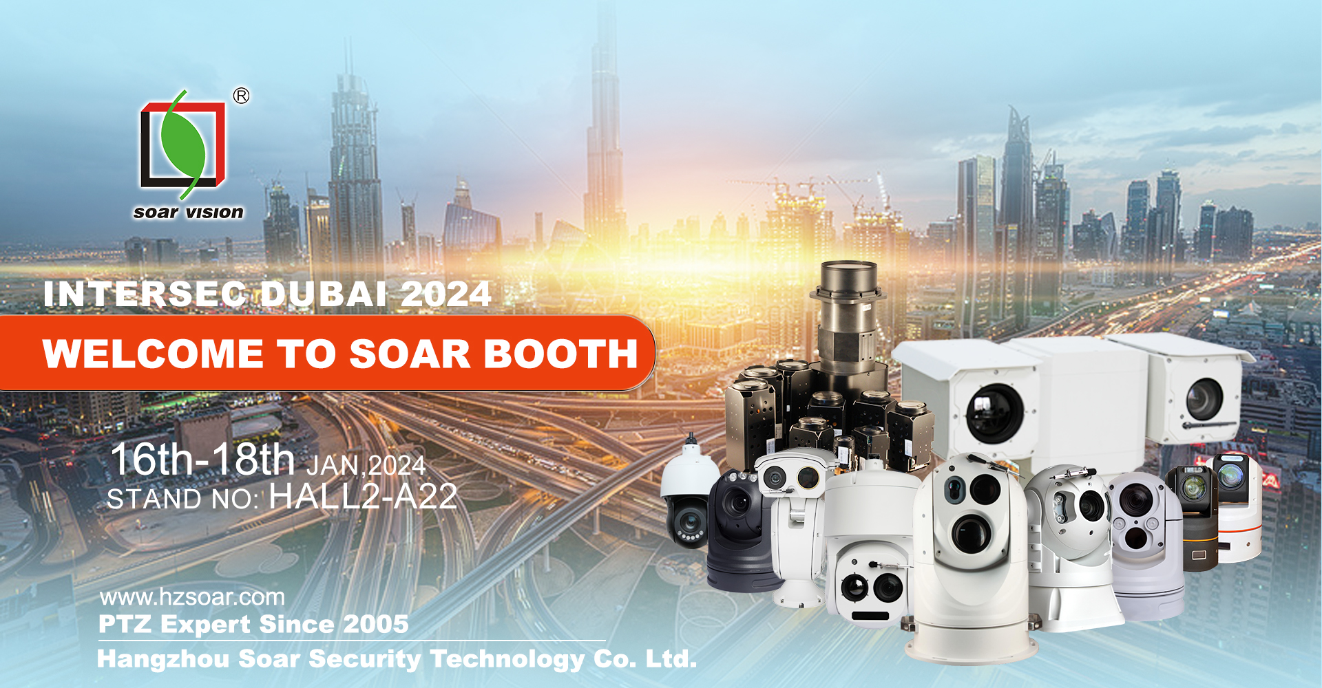 Meet Soar security at Intersec Dubai 2024 Jan 16~18th ,Dubai,UAE