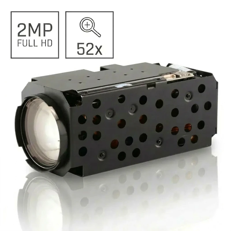 2MP 52X Optical Zoom Long Range Camera Module 6.1-317mm
