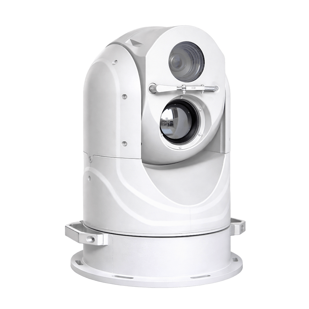2 axis Gyro Stabilization Dual Sensor Thermal PTZ Camera
