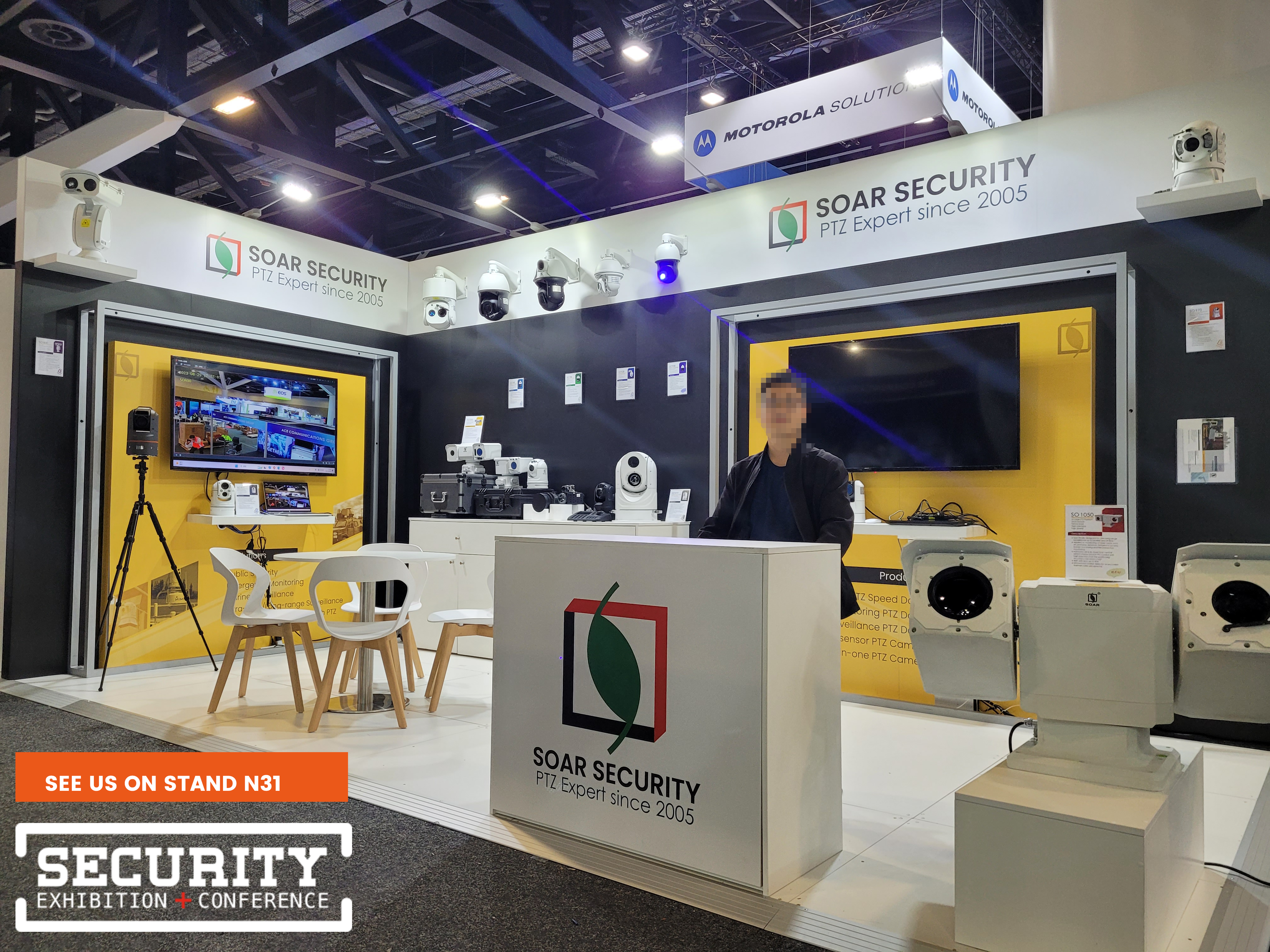 Soar security attended Security Exhibition & Conference in ICC,  Sydney， Austrilia