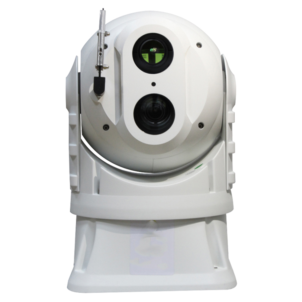 640&times;480 Night Vision Marine Ship Boat Mounted Sueveillance PTZ Thermal Imaging PTZ Camera Support Gyro Stabilisation