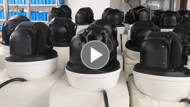 กล้องโดมความเร็ว PTZ กลางแจ้ง 4MP 40×-9188